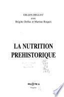 La nutrition préhistorique