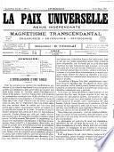 La Paix universelle