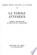 La parole attendue