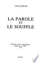 La parole et le souffle
