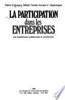 La participation dans les entreprises