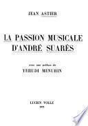 La passion musicale d'André Suarès