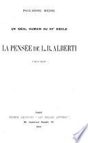 La pensée de L. B. Alberti (1404-1472).