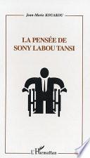 La pensée de Sony Labou Tansi