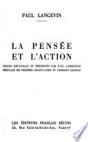 La pensée et l'action