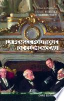 La pensée politique de Clemenceau