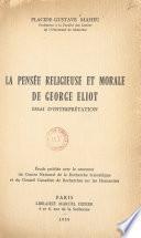 La pensée religieuse et morale de George Eliot
