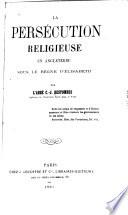 La persécution religieuse en Angleterre