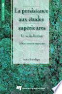 La persistance aux études supérieures