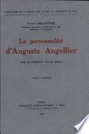 La Personnalite D'auguste Angellier 1