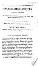 La perte de la parole... opinion de M. Gall sur le siège du langage articulé
