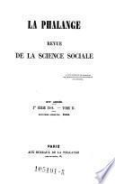 La Phalange Revue De La Science Sociale