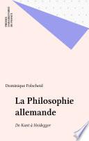 La Philosophie allemande