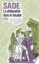 La philosophie dans le boudoir