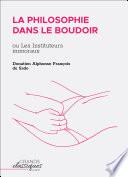 La Philosophie dans le boudoir