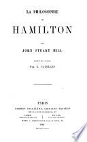 La philosophie de Hamilton