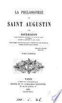La philosophie de st. Augustin