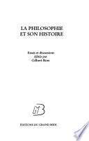 La philosophie et son histoire