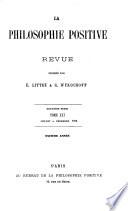 La Philosophie positive