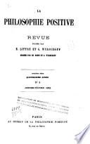 La Philosophie positive