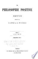 La Philosophie positive