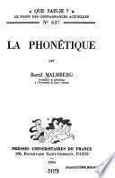 La phonétique