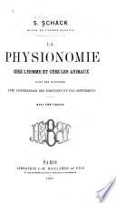 La physionomie chez l'homme et chez les animaux