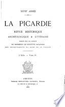 La Picardie, revue historique, archéologique & littéraire