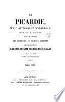 La Picardie, revue historique, archéologique & littéraire