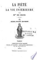 La piété et la vie intérieure