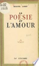 La poésie et l'amour