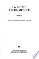 La Poésie recommencée