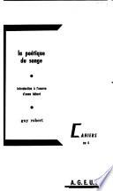 La poétique du songe