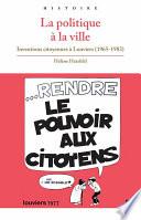 La politique à la ville