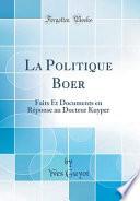 La Politique Boer