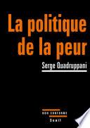 La Politique de la peur