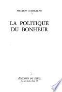 La politique du bonheur