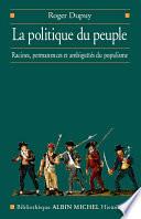 La Politique du peuple XVIII-XXe siècle