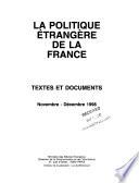 La politique étrangère de la France