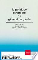 La politique étrangère du général de Gaulle