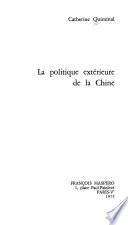 La politique extérieure de la Chine