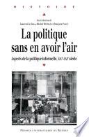 La politique sans en avoir l'air