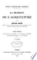 La pratique de l'agriculture