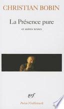 La présence pure