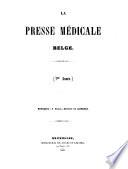La presse médicale belge