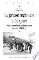 La presse régionale et le sport