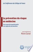 La prévention du risque en médecine