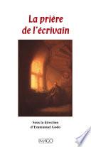 La prière de l'écrivain