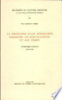 La princesse Julie Bonaparte marquise de Roccagiovine et son temps. Mémoires inédits (1853-1870)