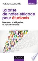 La prise de notes efficace pour étudiants